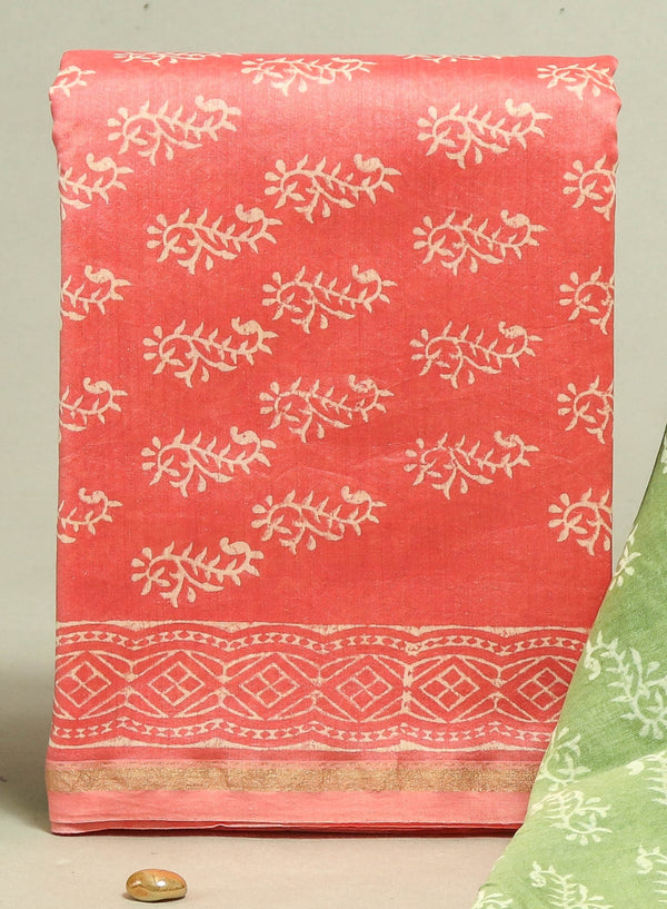 Beautiful Chanderi Silk Suits with Chanderi Silk Dupatta
