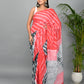 Lehriya Cotton Mulmul Saree with Blouse Piece