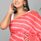 Lehriya Cotton Mulmul Saree with Blouse Piece