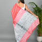 Lehriya Cotton Mulmul Saree with Blouse Piece
