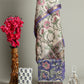 Hand Block Printed Maheshwari Silk Suit with Maheshwari Silk Dupatta  2