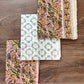 BLOCK PRINTED CHANDERI SILK SUITS WITH CHANDER SILK DUPATTA